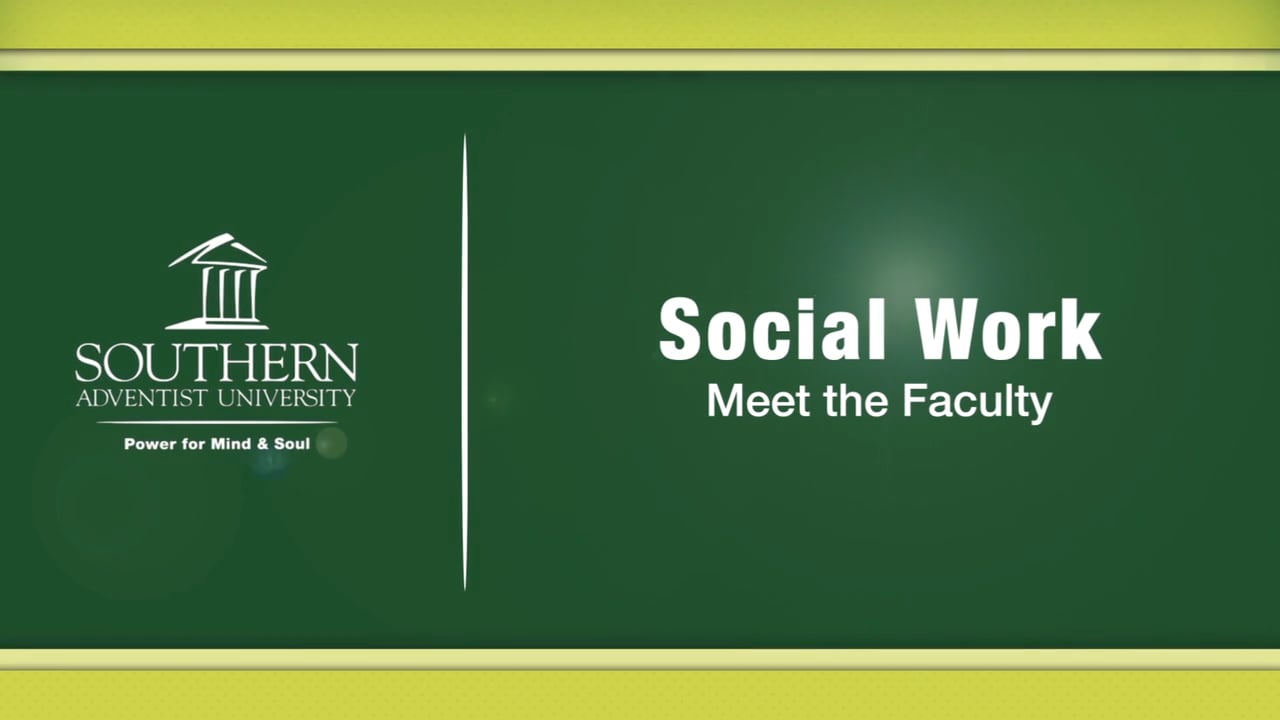 Matt Disbro's Portfolio: Documentary - Social Work: Meet the Faculty on ...