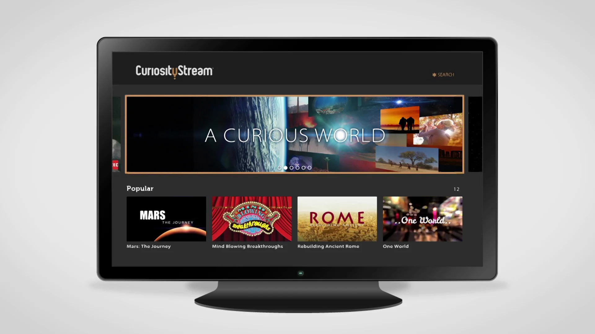 CuriosityStream on Roku Players on Vimeo