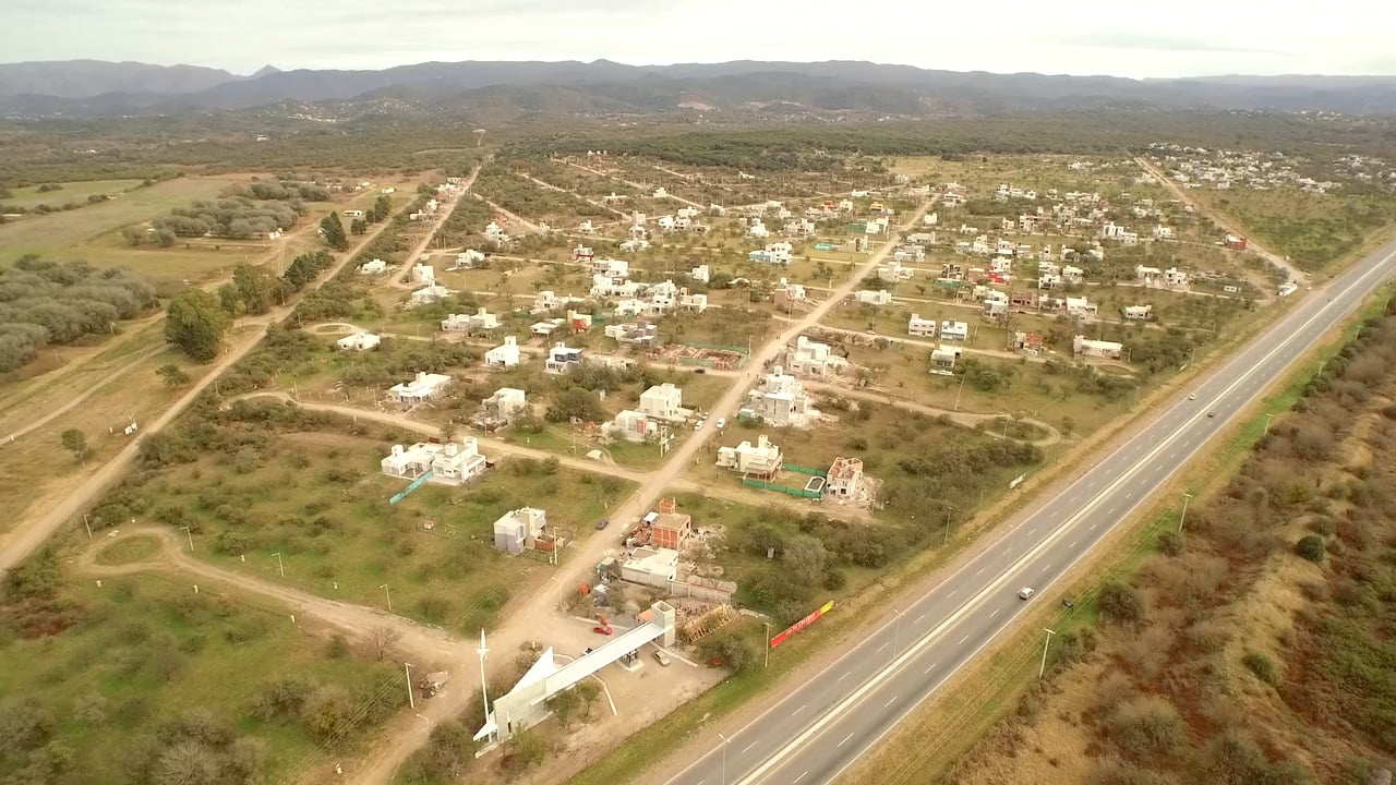 Villa Catalina desde el aire, Córdoba