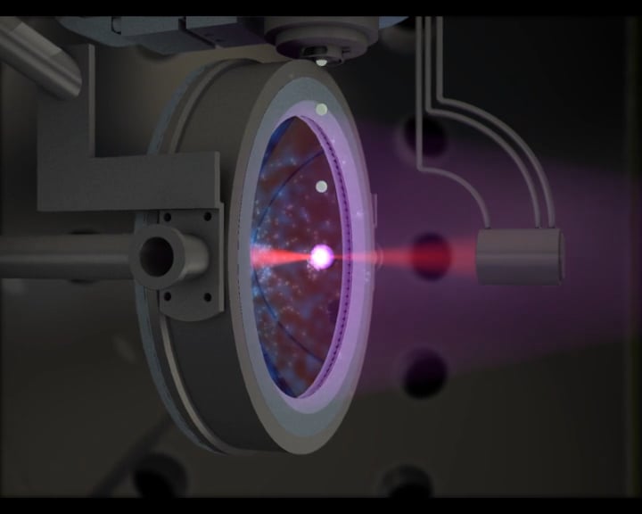 Extended UV radiation source animation on Vimeo