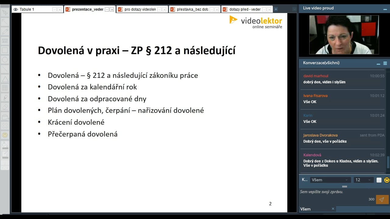 Vedení mzdové agendy pro zkušené