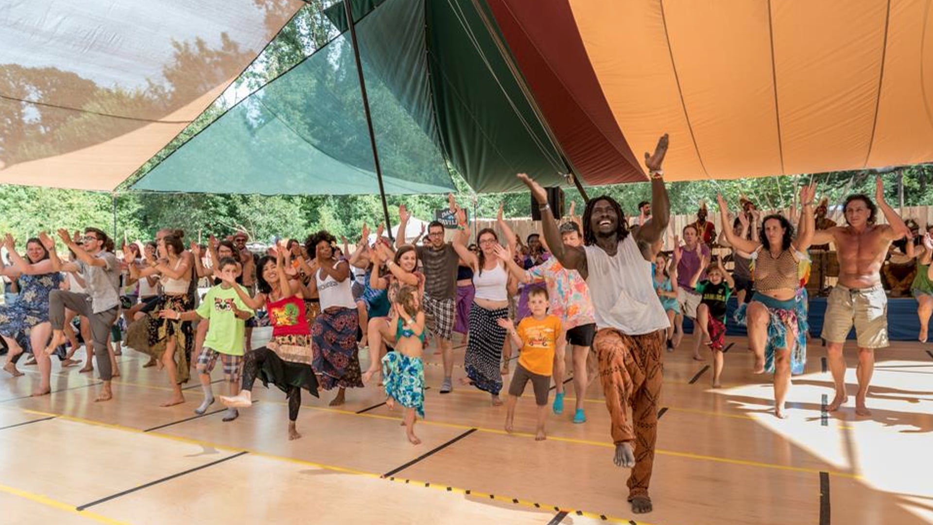 BUILDING MOVEMENT: The Dance Pavilion Story @ Oregon Country Fair