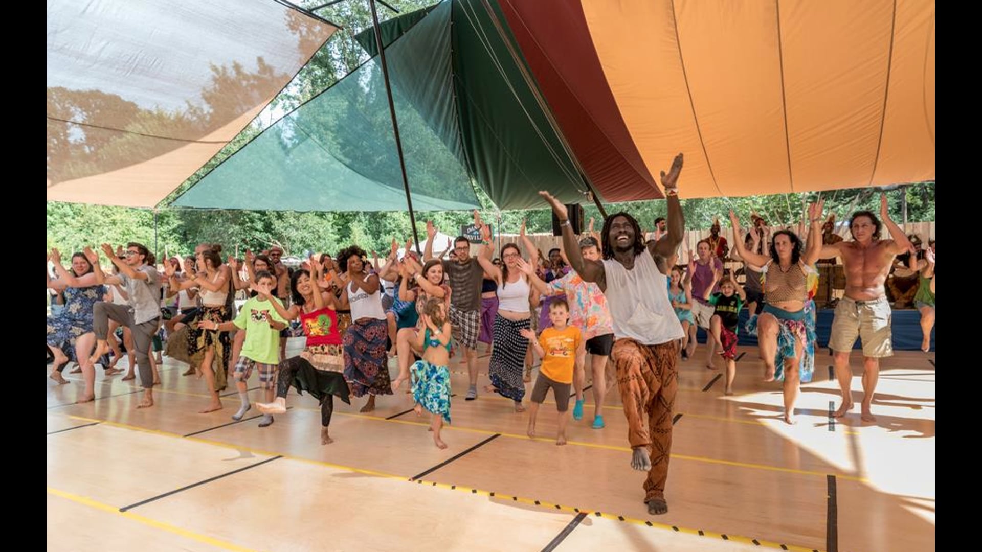 BUILDING MOVEMENT: The Dance Pavilion Story @ Oregon Country Fair