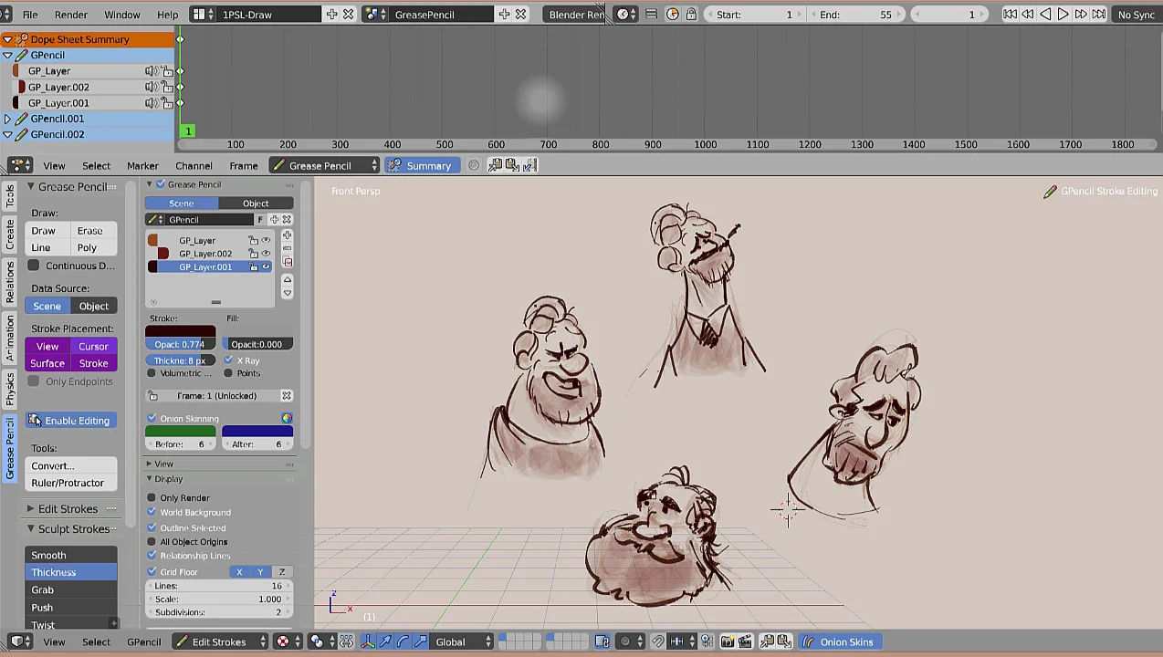 Grease Pencil to 3D - Ask - GameDev.tv