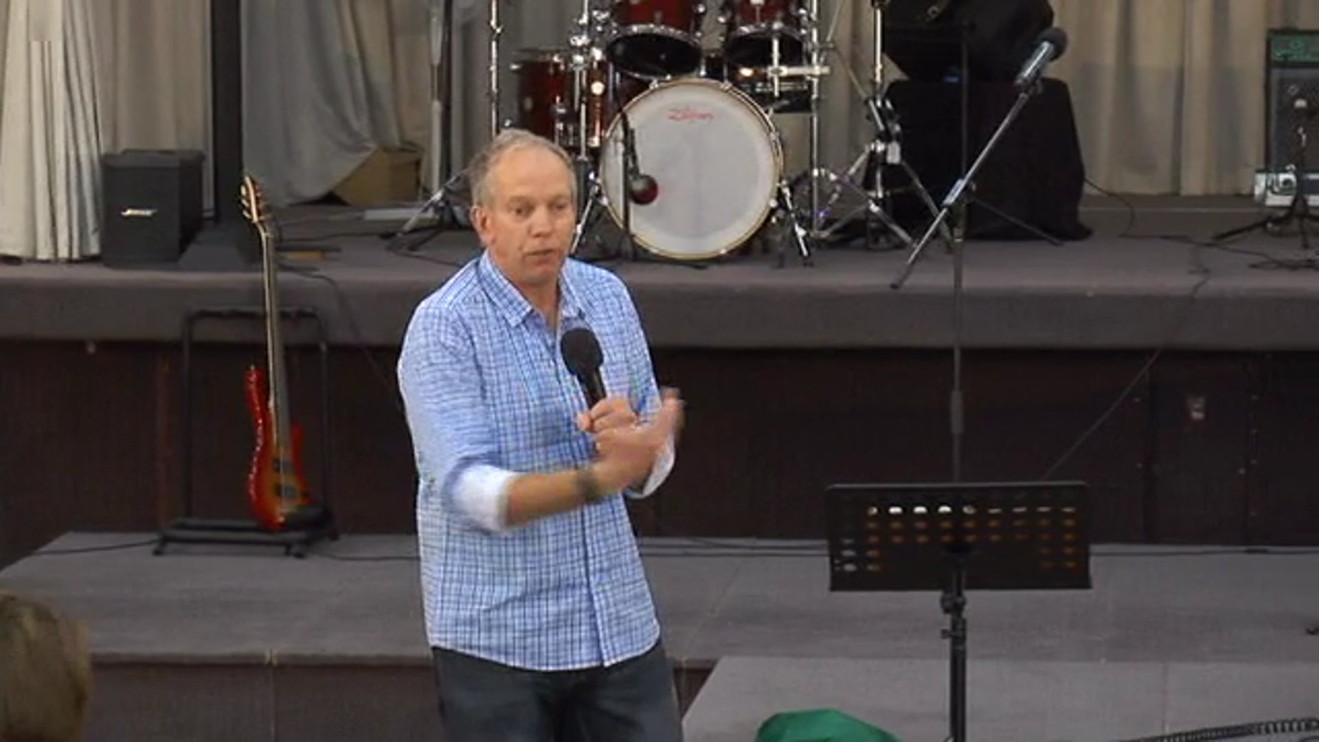 September 27 service with Adrian Beale