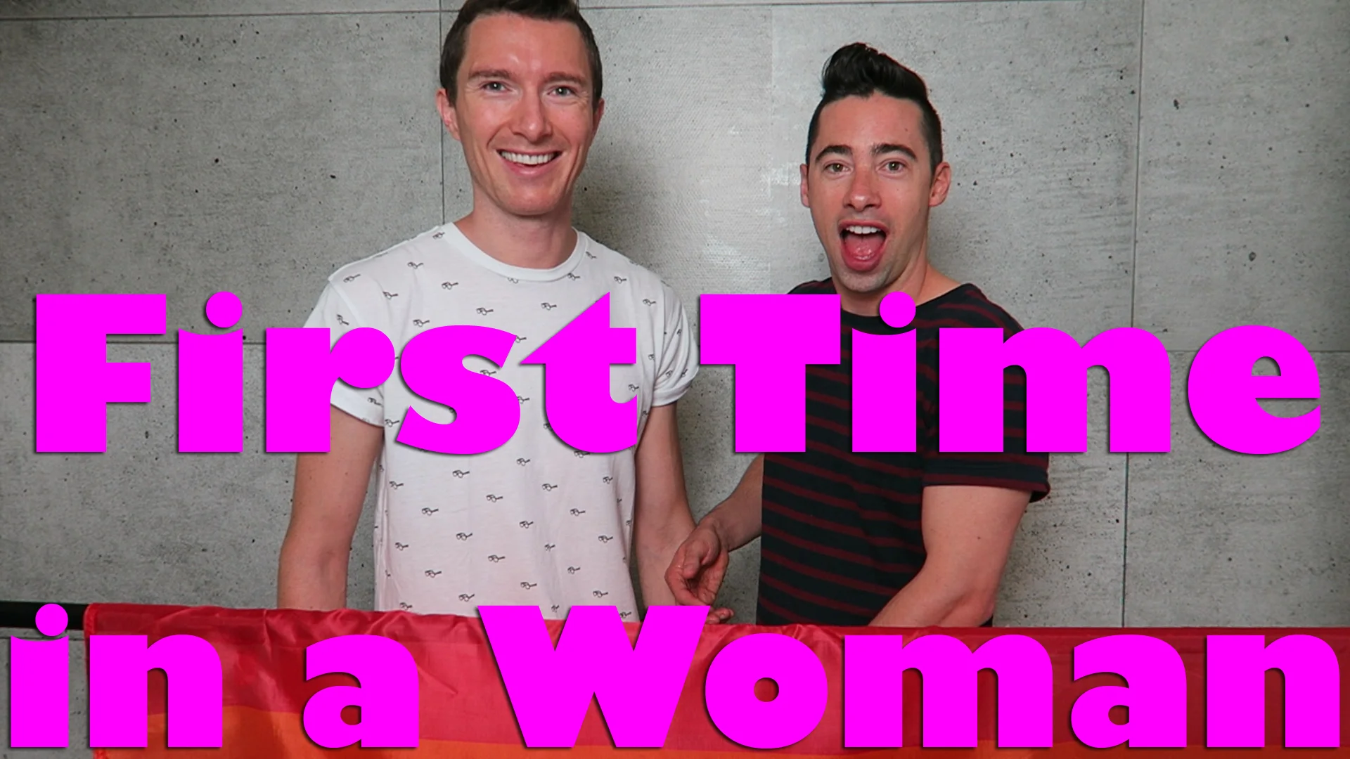 Gay guys first time with a woman