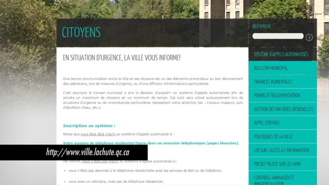 Reportage : Nouveau syst&egrave;me d'appels automatis&eacute;s &agrave; Lachute (Zone 28 septembre 2015 p.03)