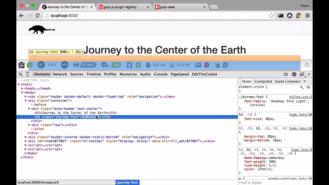 Sourcemaps > Gulp! Refreshment for Your Frontend Assets