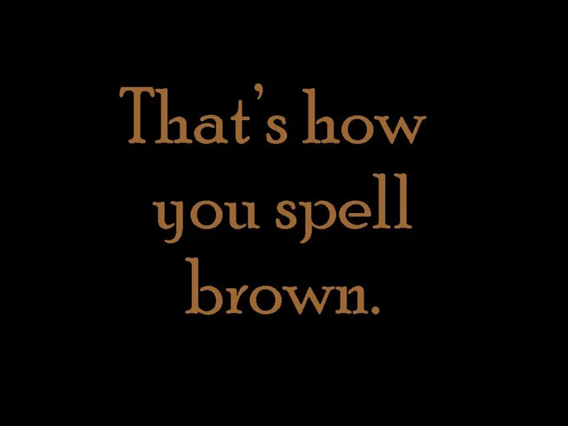 Brown Song on Vimeo