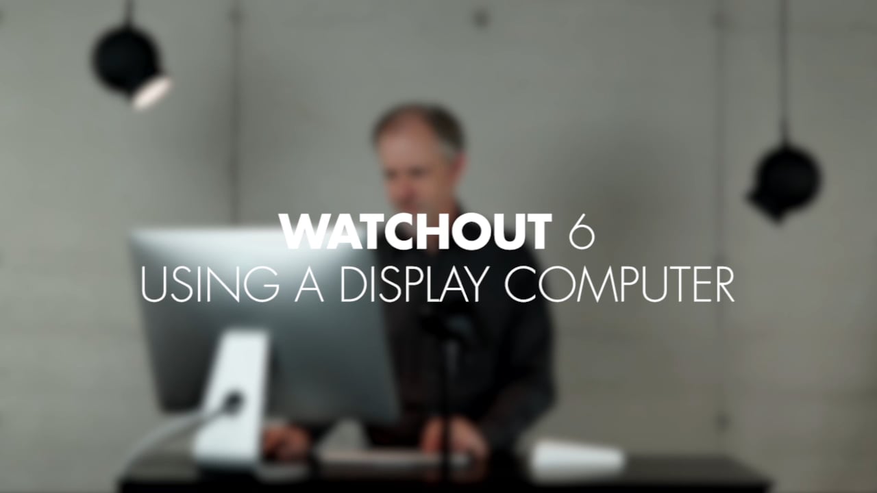 Using a Display Computer on Vimeo