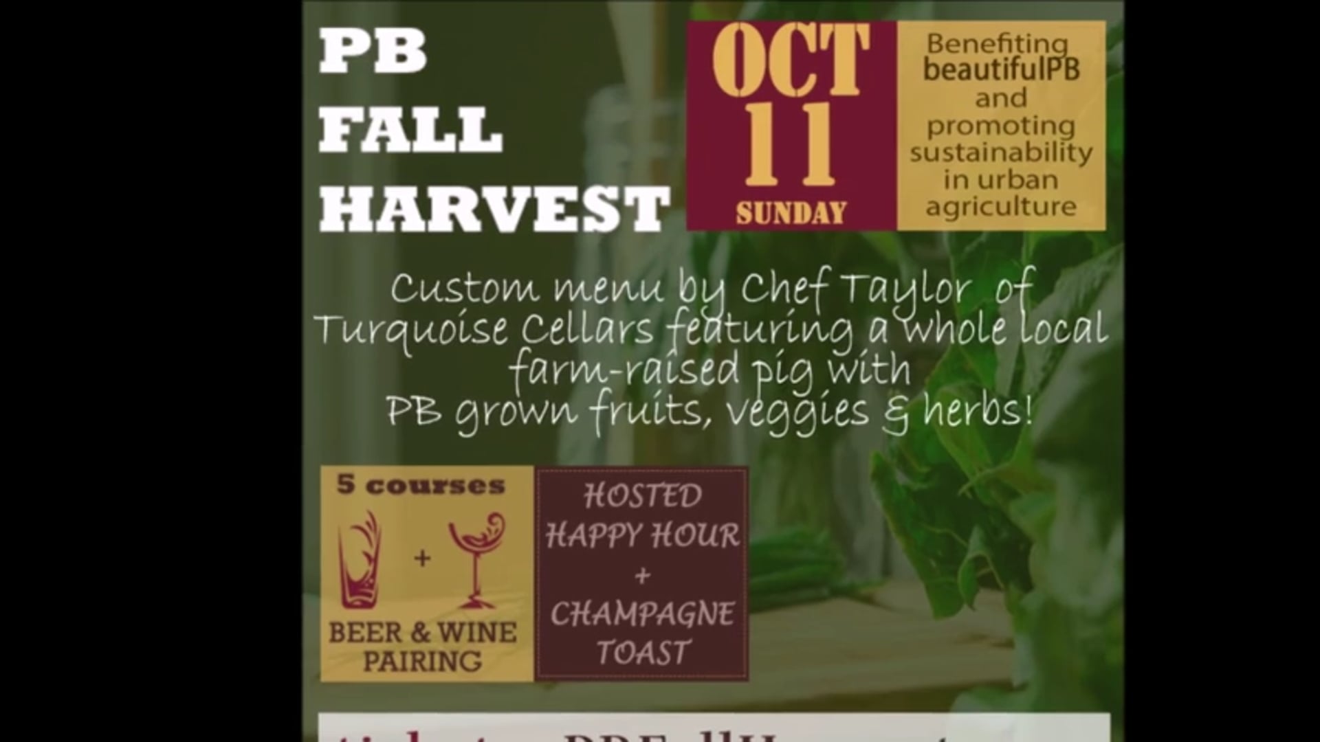 Pacific Beach Fall Harvest Fundraiser