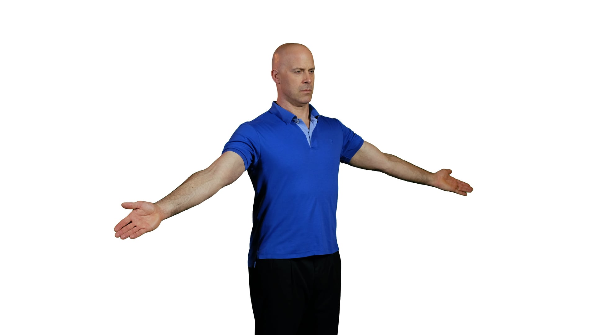 Shoulder Mobility exercises Arm Circles and Shoulder Hinges on Vimeo