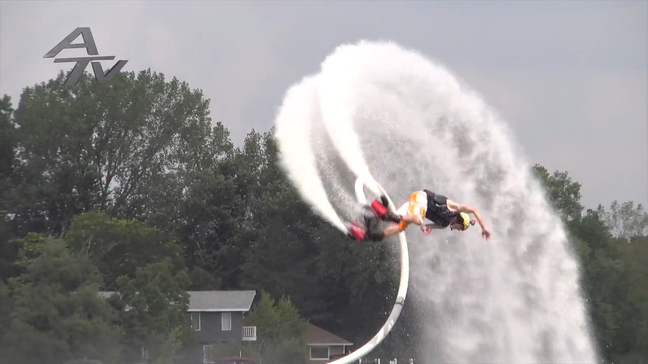 FlyBoarding - Triple Back Flip
