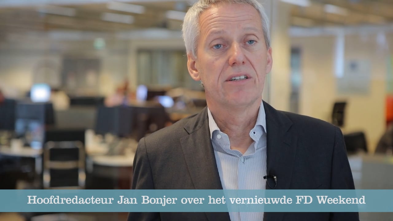 Vernieuwde FD Weekend - Hoofdredacteur Jan Bonjer on Vimeo
