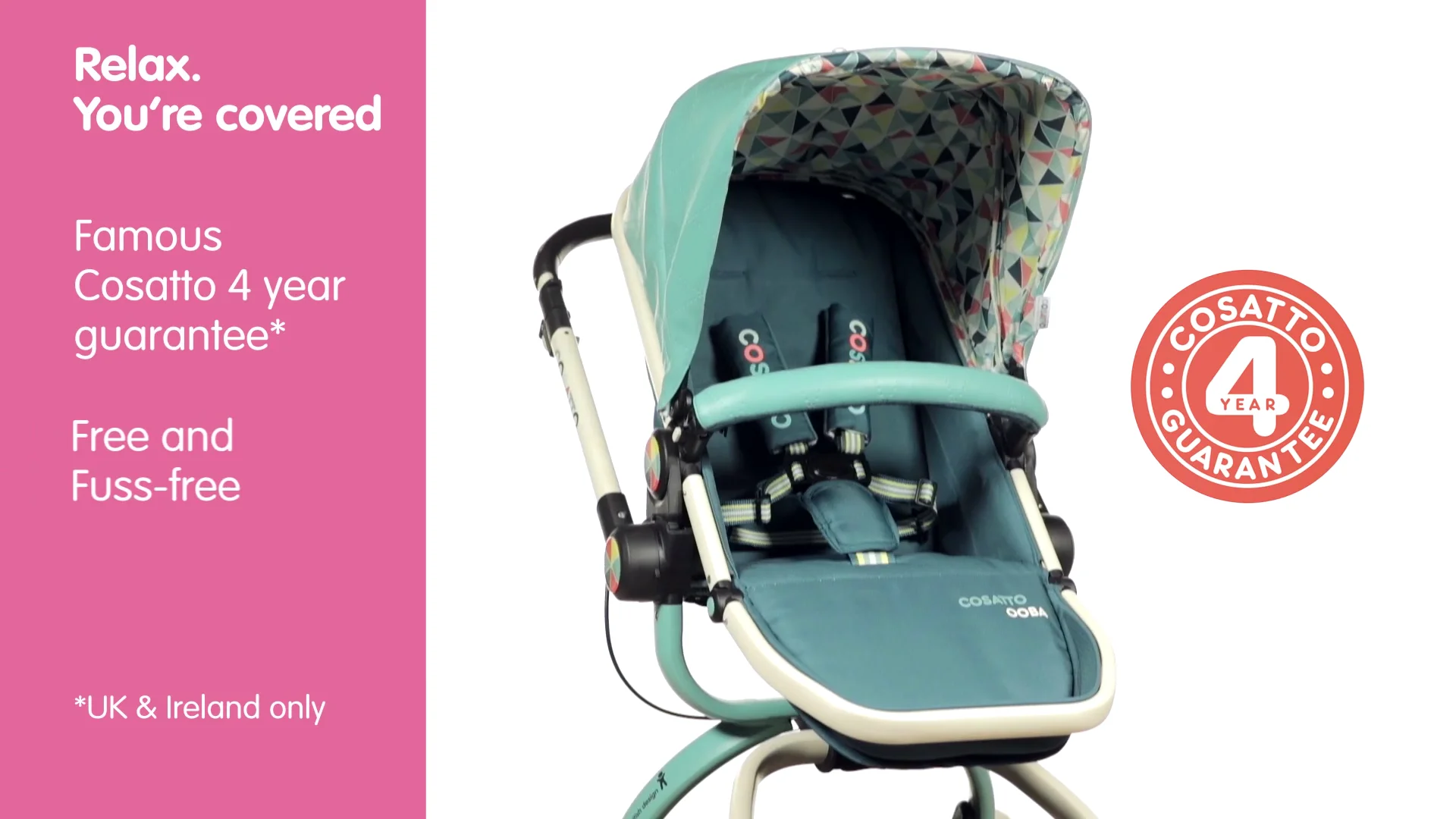 Cosatto ooba best sale travel system