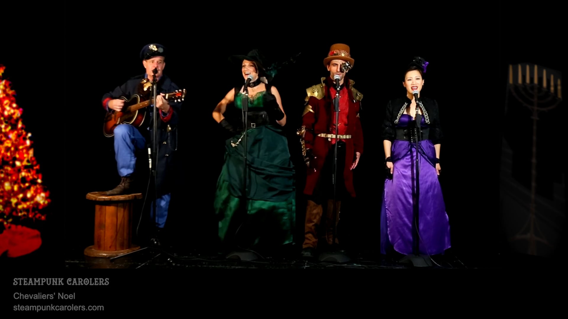 Promotional video thumbnail 1 for Steampunk Carolers