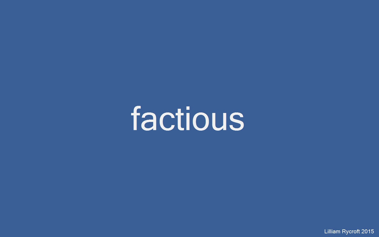 How To Say Factious mp4 On Vimeo