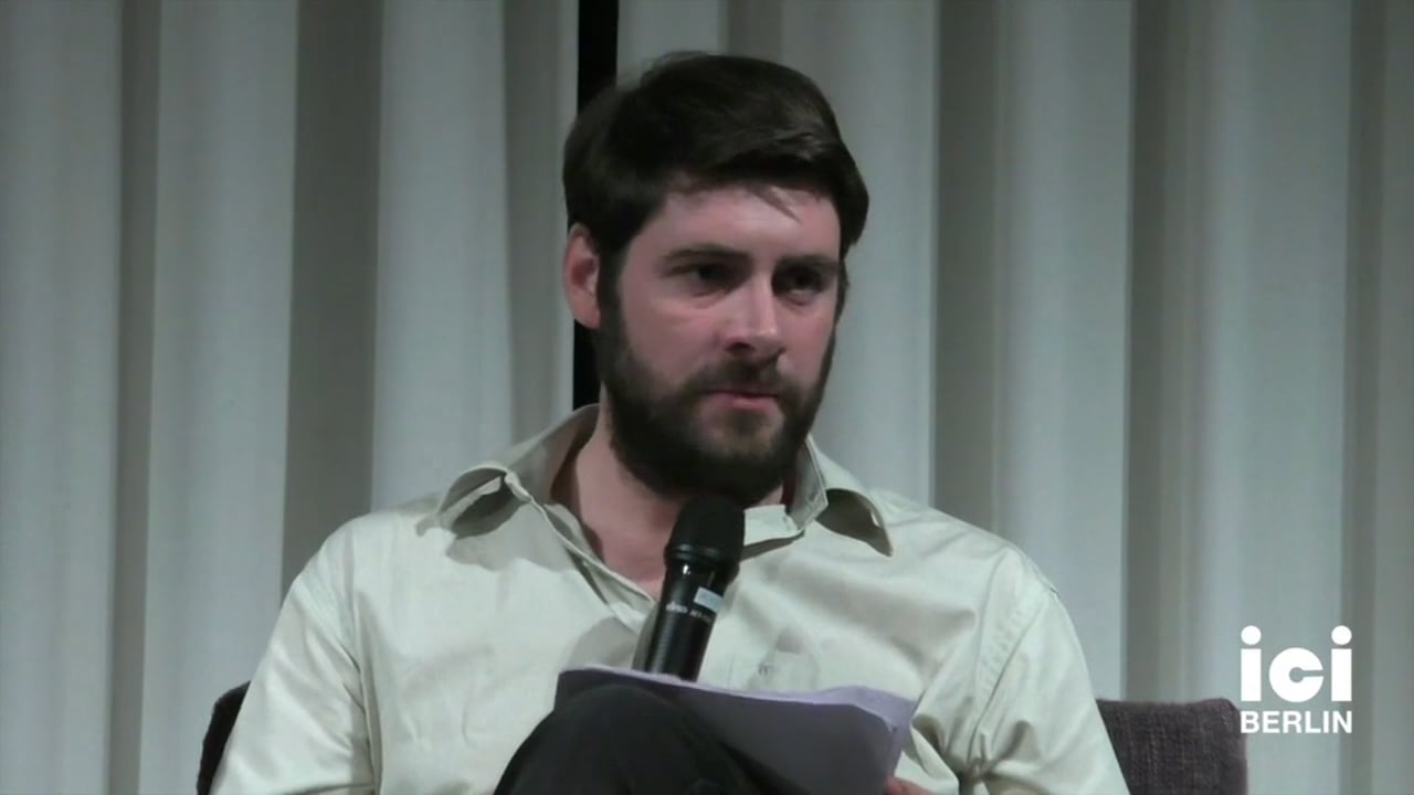 Discussion: Talk by James Burton [2]