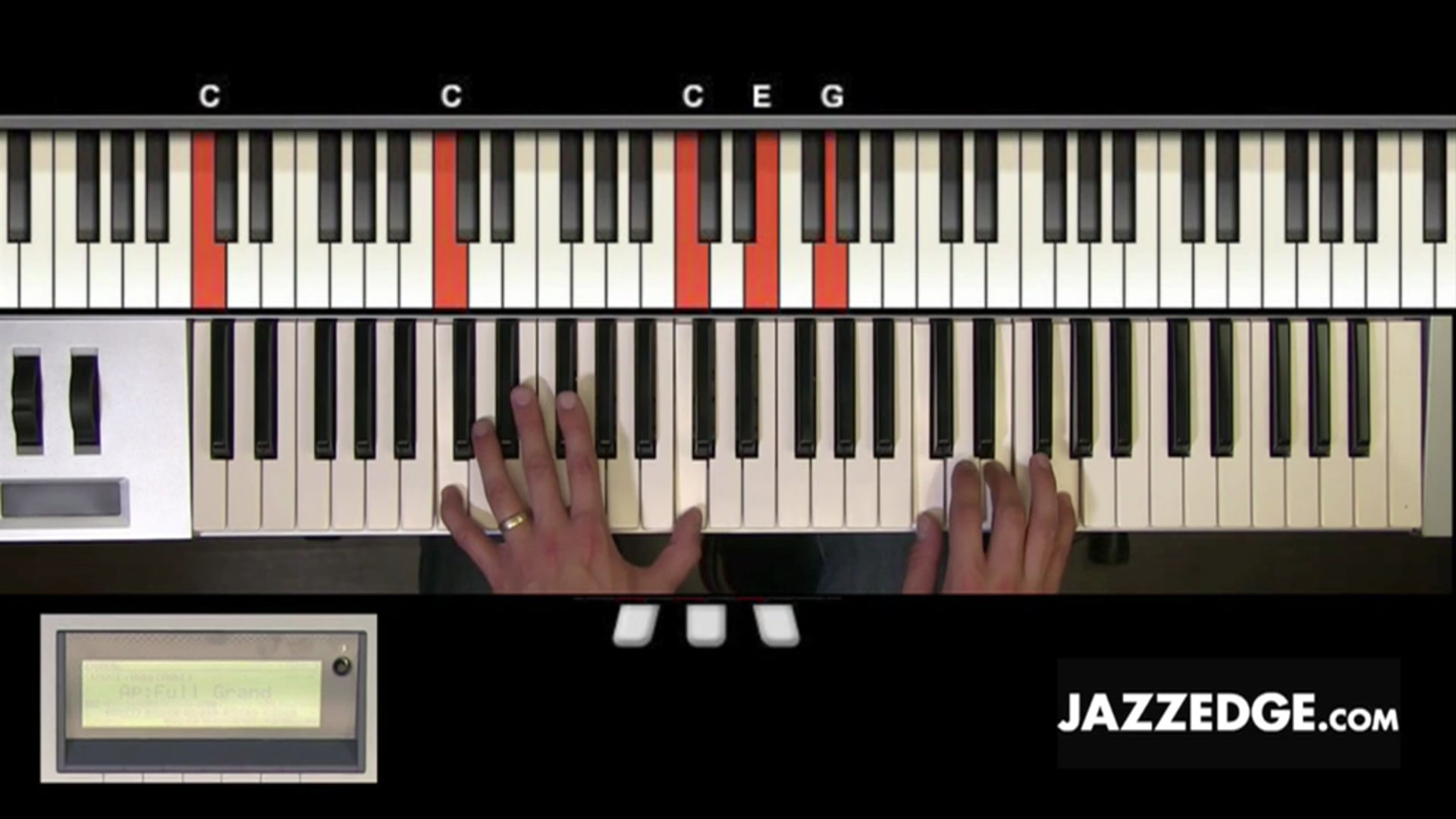 Rock Piano Chords Vol. 2 Jazzedge Academy
