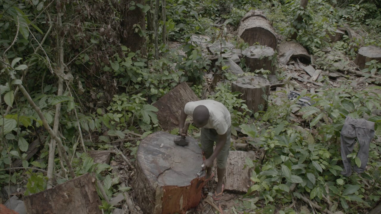 Still image from 'Likolo Arthur, A Craftsman's Story' video.