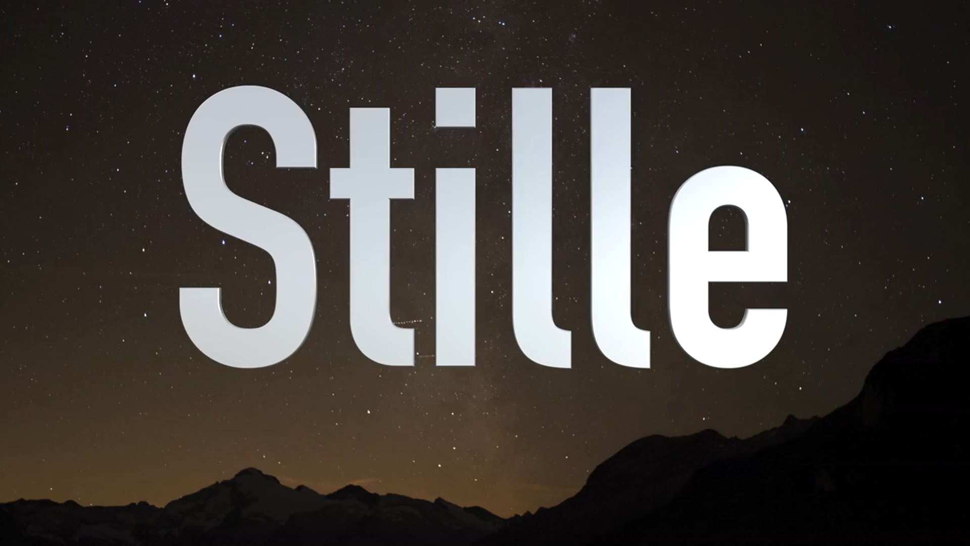 Stille - Maple Showreel 2015