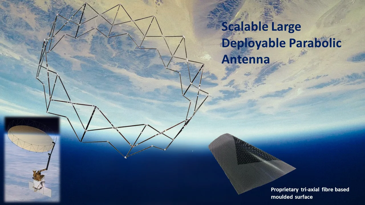 Oxford Space Systems Scalable Large Deployable Antenna Outer Ring