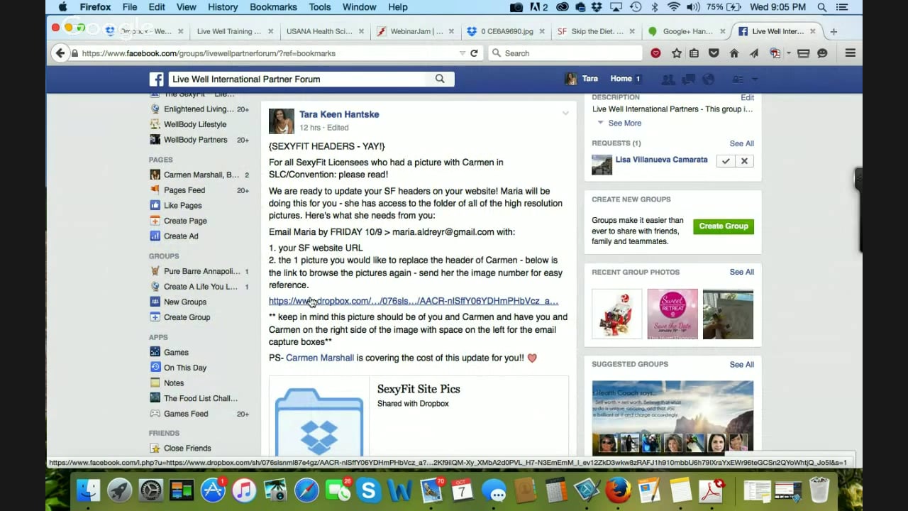 10.7.15 Live Well Partner Webinar: Know Our Best Systems + Updates (Tara Hantske)