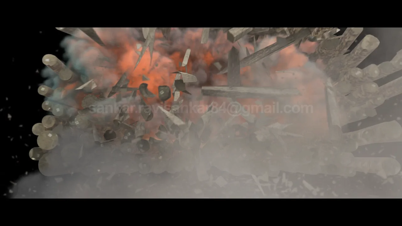 HOUDINI PYRO EXPLOSIONS on Vimeo
