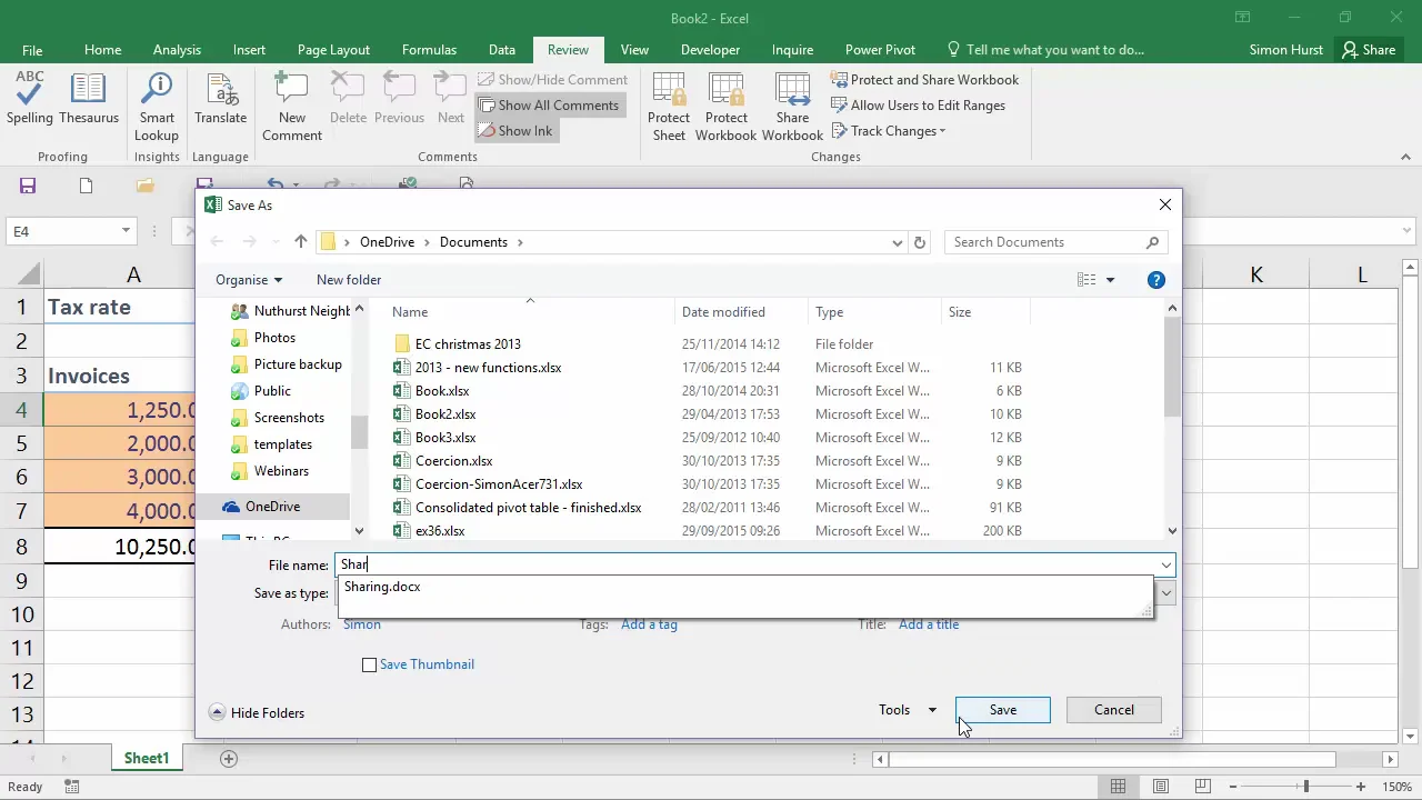 Excel 2016 016-002-001 on Vimeo