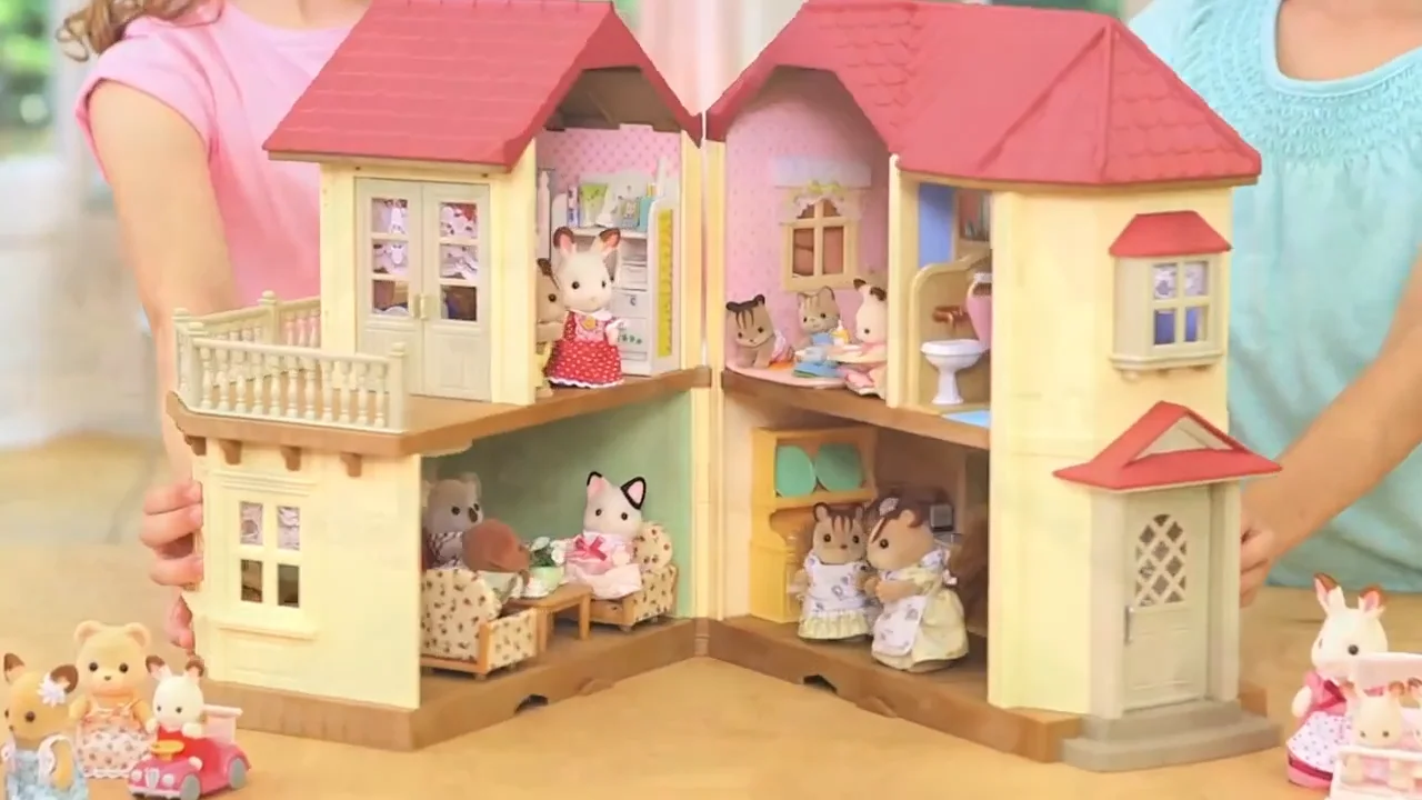 Calico critters hot sale luxury townhouse