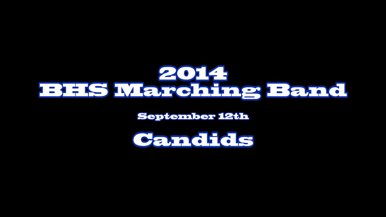 BHS Band Candids on Vimeo
