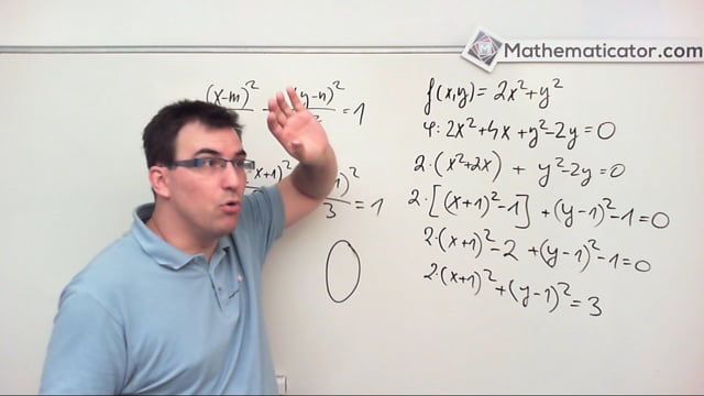 28. Vázané extrémy - Metoda Jakobiánu 2 - Příklad1