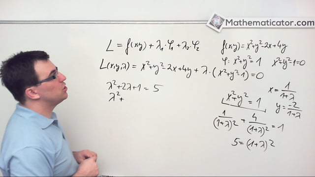 31. Vázané extrémy - Lagrangeovy multiplikátory 1 - Jak na to