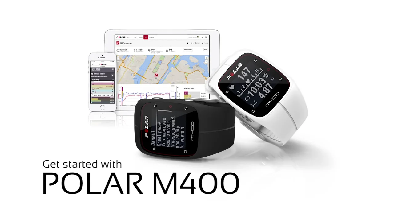 Set up your Polar M400 and Polar Flow App on Vimeo