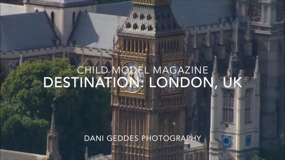 Child Model Magazine - Destination: London with Dani Geddes Photography  