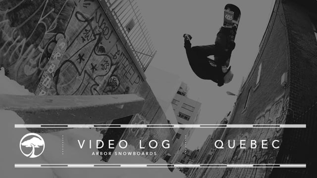 Arbor Snowboards Video Log – Quebec from Arbor Collective
