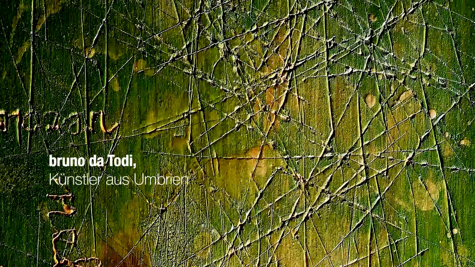 bruno da Todi in seinem Atelier