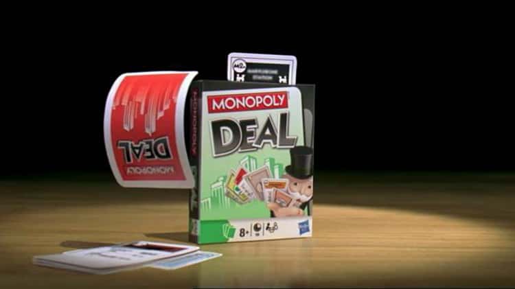 Monopoly Deal Shuffle Card Game