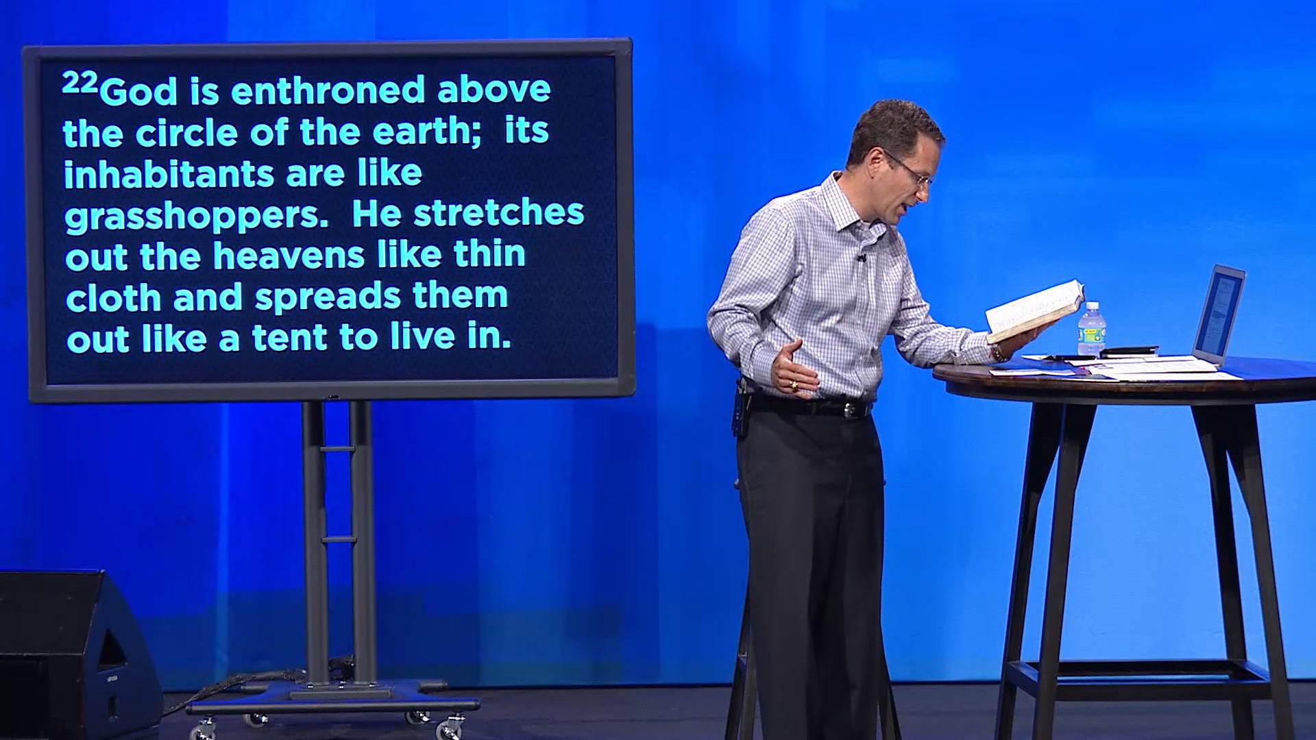 HFBC Message: The God of the Universe and Little Ol' Me (Isaiah 40:21-29)