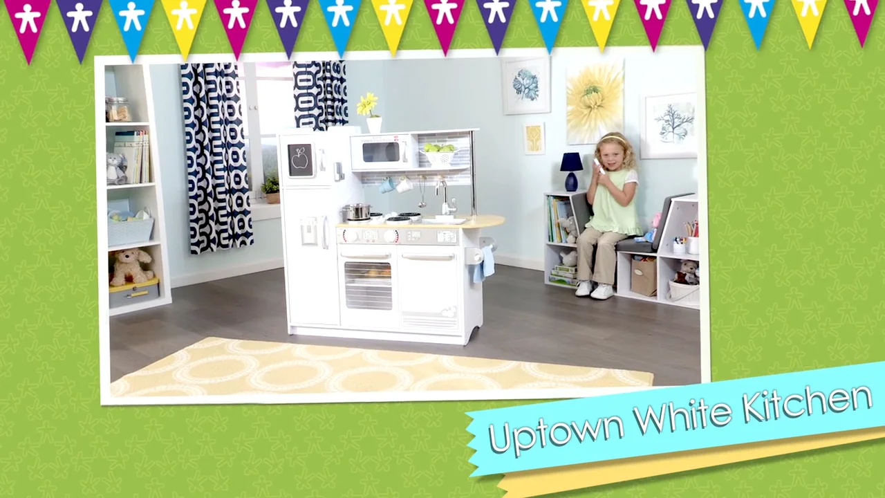 Kidkraft uptown white play hot sale kitchen