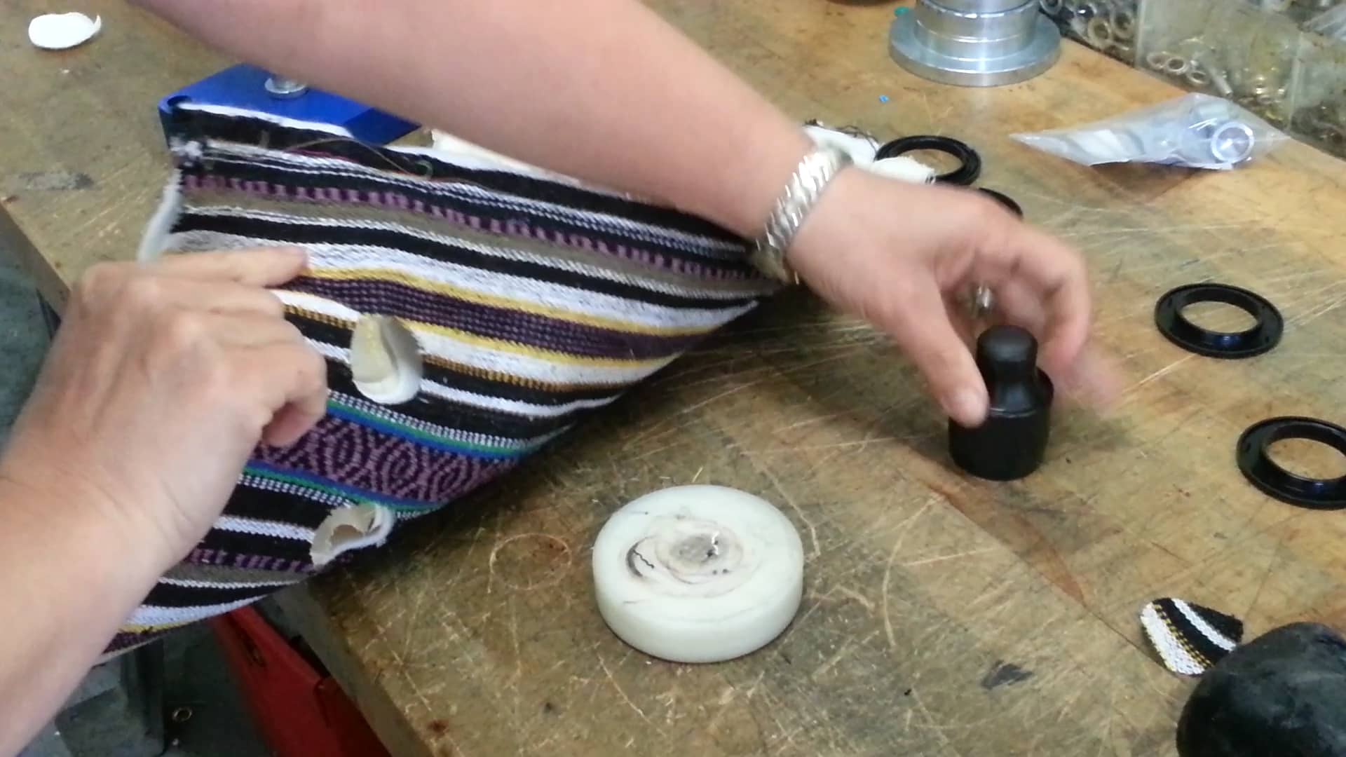 Micron Plastic Grommet Hand Tool on Vimeo