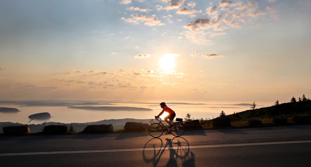Leslie Kash runner turned cyclist