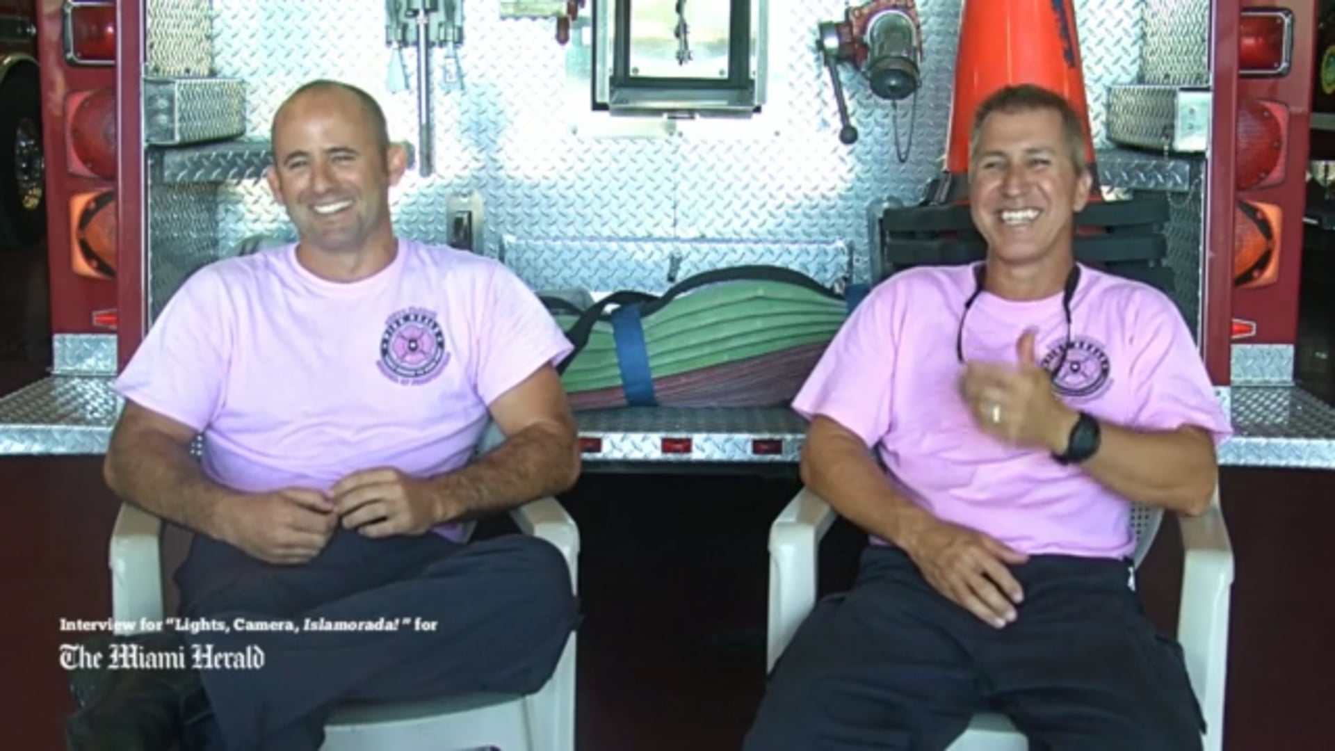 Islamorada FD Interview for Miami Herald