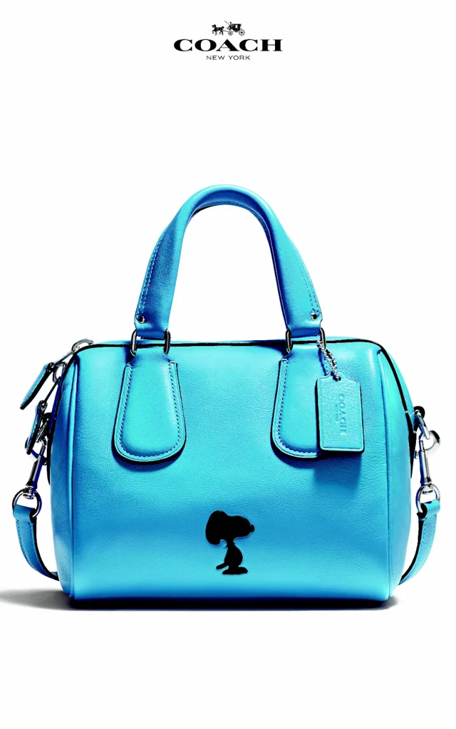 COACH®  Coach X Peanuts City Tote In Signature Canvas With Snoopy