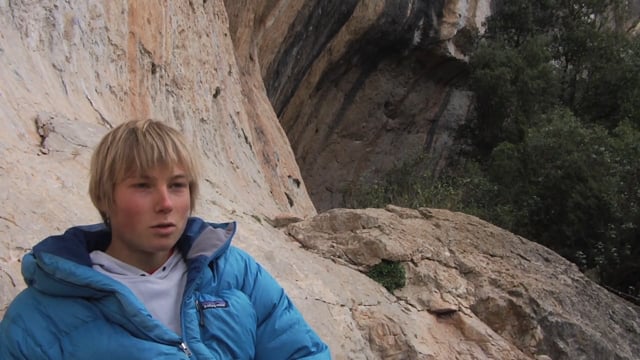 Alex Megos en Jungle Speed, 9a en Siurana (Catalunya)