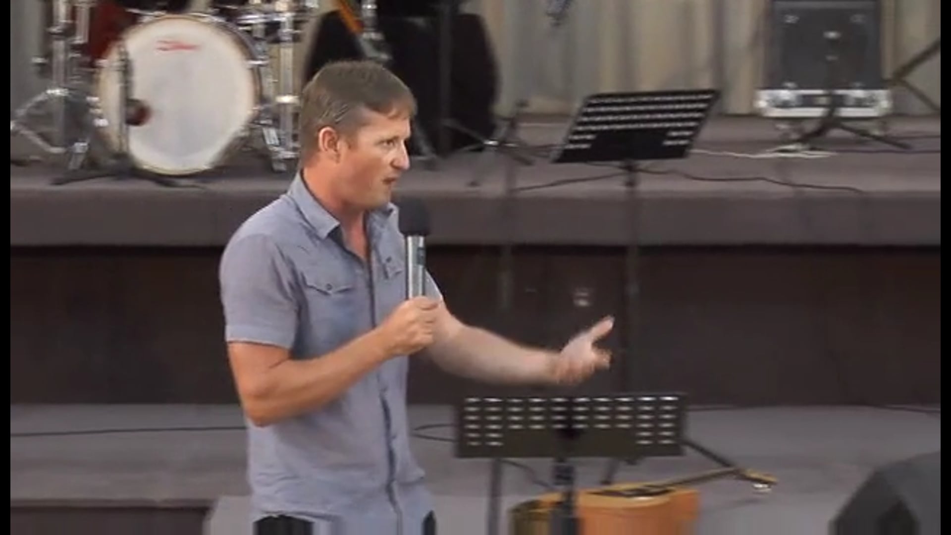 October 18 service with Todd Weatherly