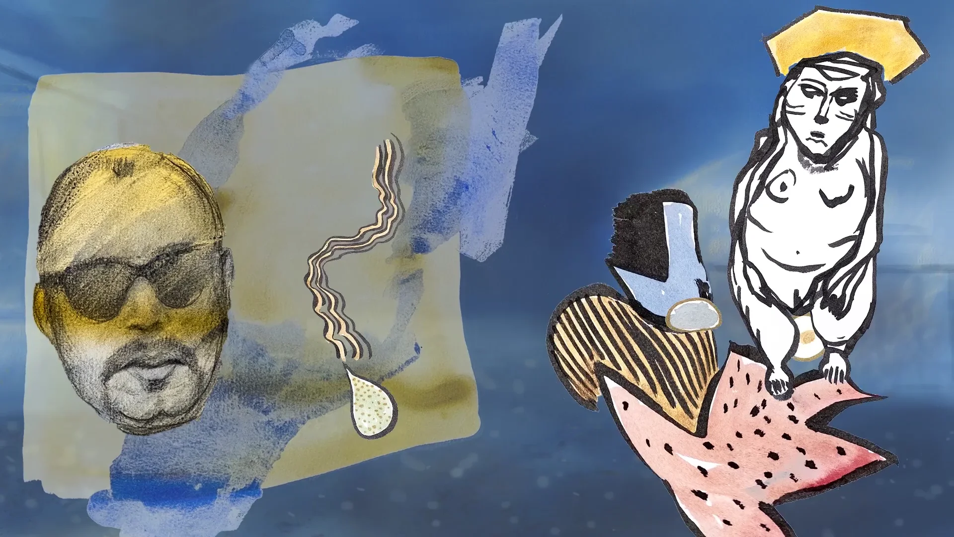 Graphic Elements Searching for a Composition on Vimeo
