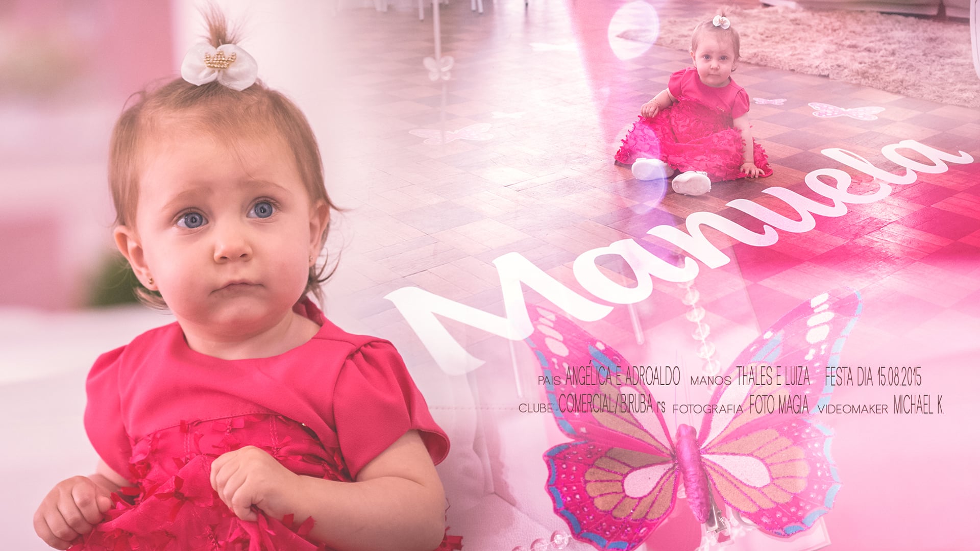 Primeiro aninho Manuela Rubin Rossatto