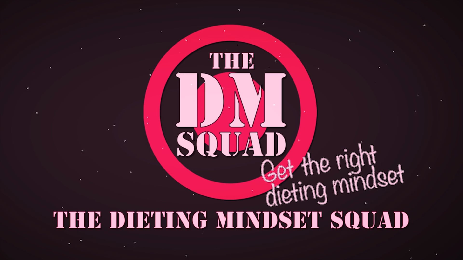 Welcome To The Get The Right Dieting Mindset Programme