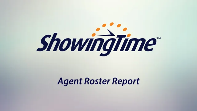 Agent Roster